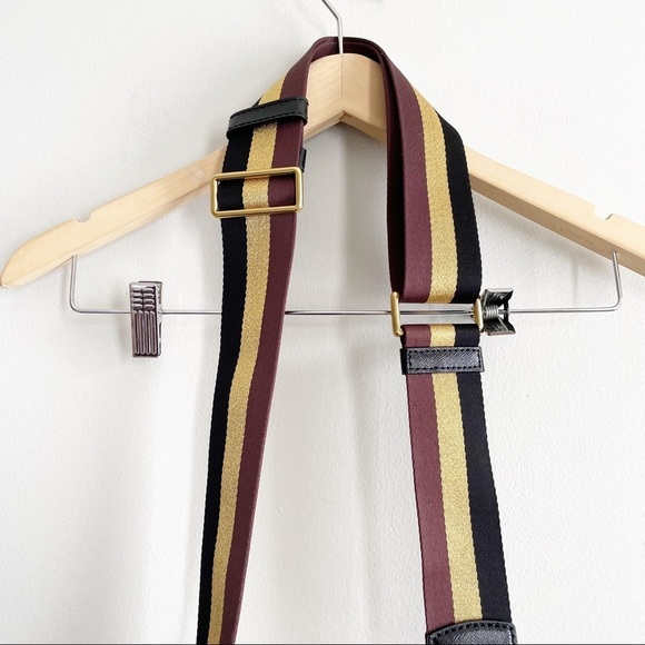 Marc Jacobs The Snapshot Crossbody Bag in Deep Maroon Multi - Picture 4 of 12